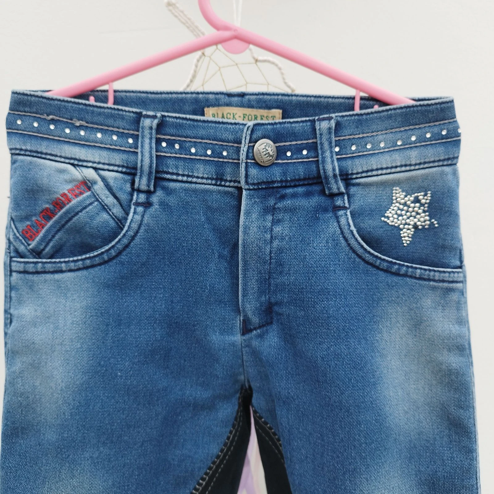 Magnífico pantalón de equitación de mezclilla de Black Forest – photo 3